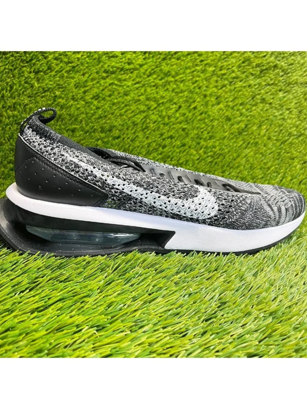 Nike Air Max Flyknit Racer Mens Size 9 Black Athletic Running Shoes Sneakers